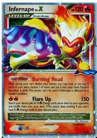 infernape lv x promo|infernape Lv x pokemon.